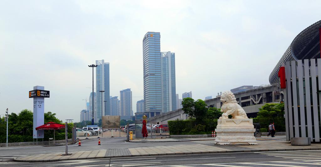 Guangzhou Yi Long International Apartment Esterno foto